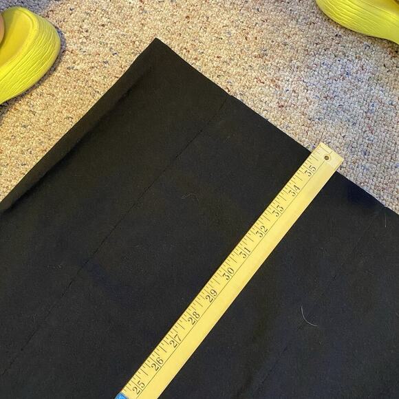 Y2K Grass Collection Milkmaid Dress SzS/5 Bodycon Ruffle Lace Black Zip Side New - Picture 3 of 9